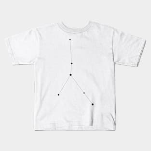 Cancer - Minimalist Zodiac Art Kids T-Shirt